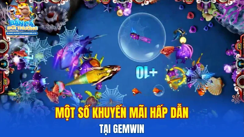 Một số khuyến mãi hấp dẫn tại Gemwin