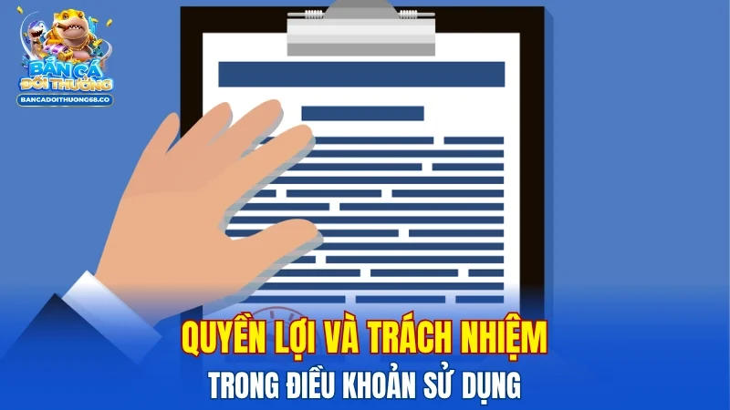 Quyền lợi và trách nhiệm trong điều khoản sử dụng